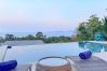 Villa à Ko Samui - Villa Azula Designer Hillside Villa with Sunset Sea Views & Bali-Inspired Living