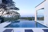 Villa à Ko Samui - Villa V3 Panoramic Sea View Escape Above Hillside