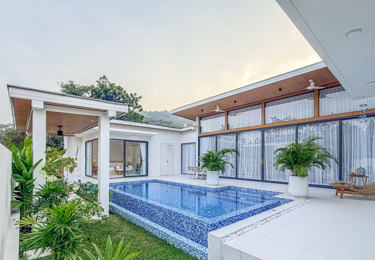 Villa à Ko Samui - WHITE HOUSE - 3 BDR - CHAWENG