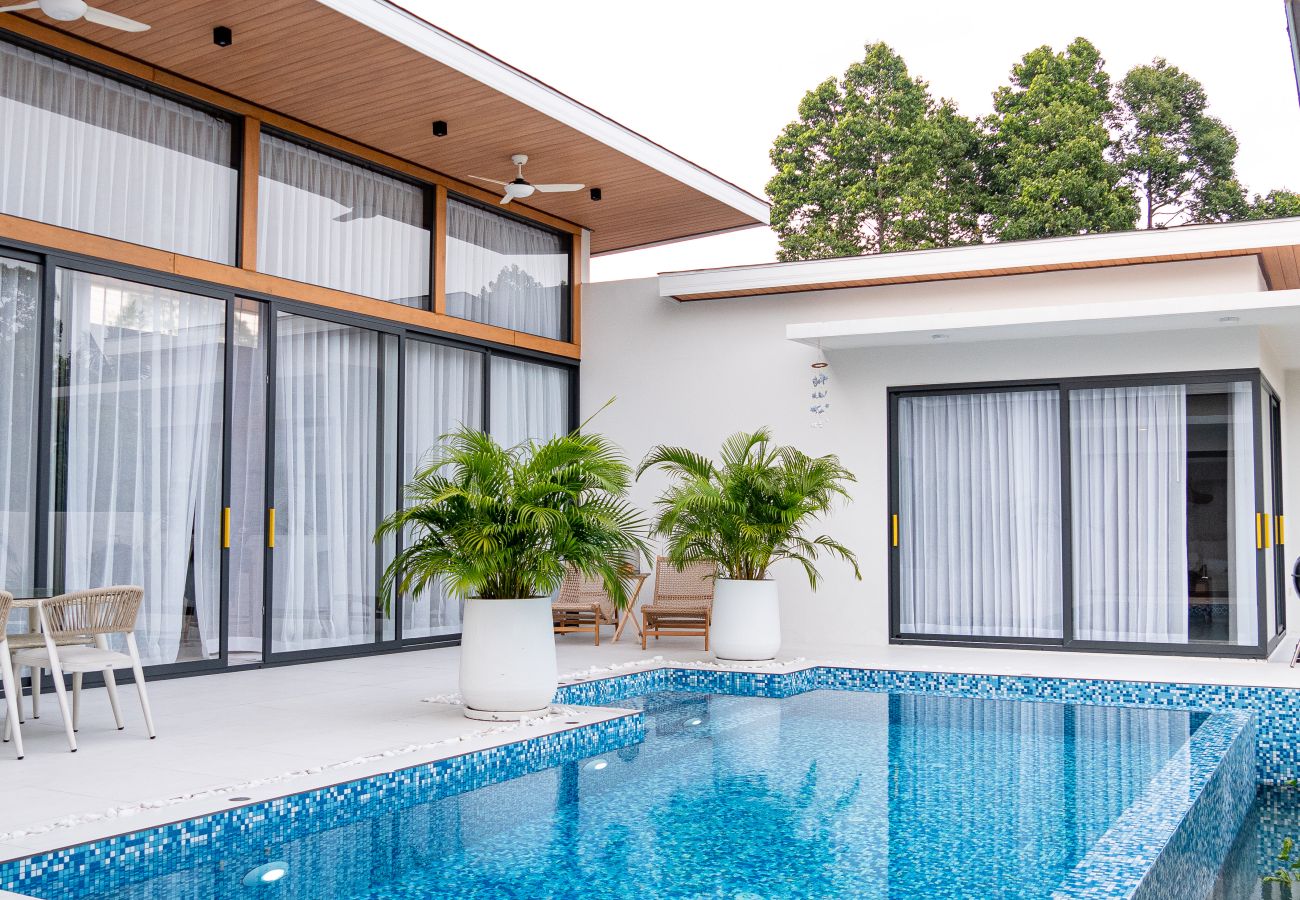 Villa à Ko Samui - WHITE HOUSE - 3 BDR - CHAWENG