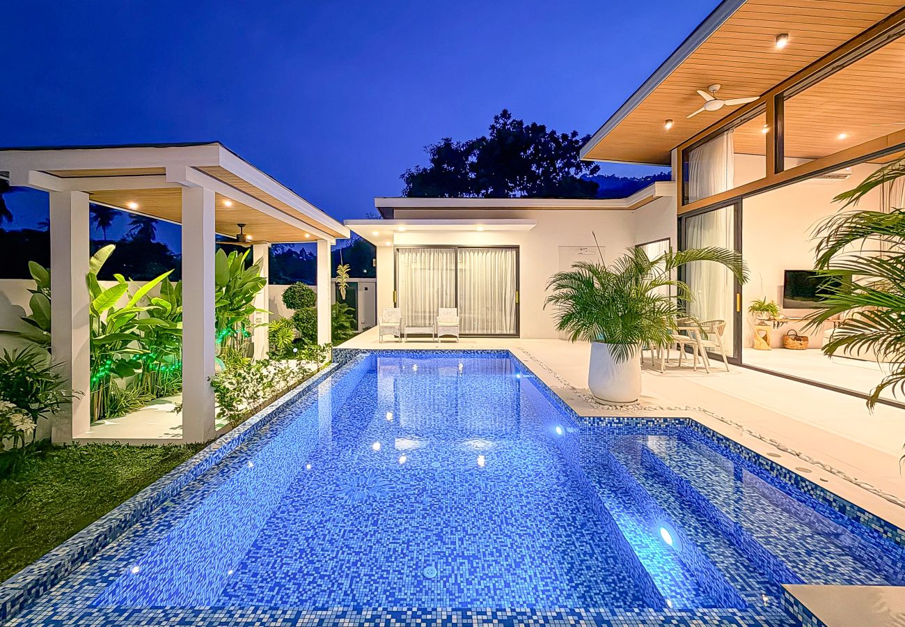 Villa à Ko Samui - WHITE HOUSE - 3 BDR - CHAWENG