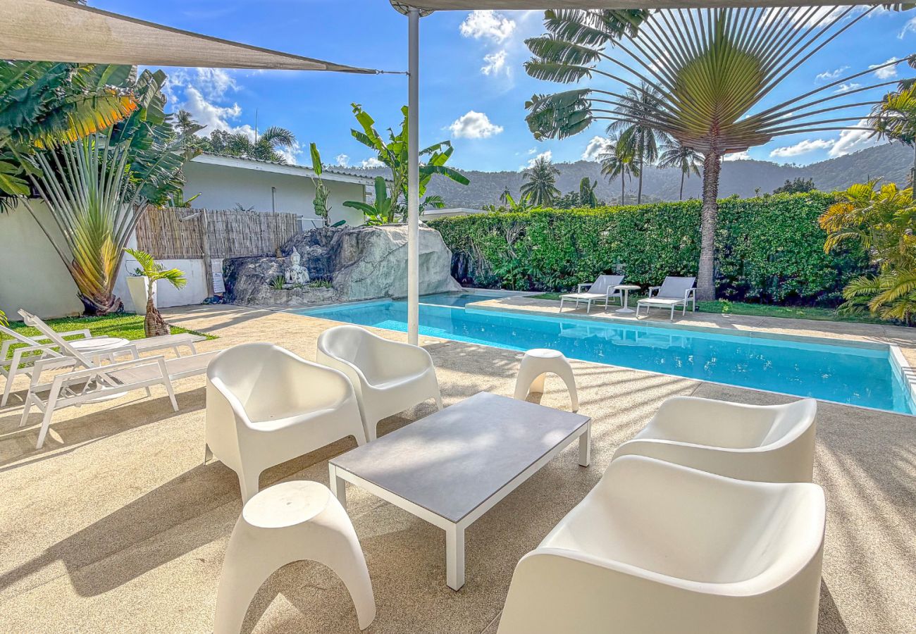 Villa à Ko Samui - WHITE BUDDHA - 3BDR - MAENAM