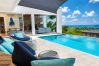Villa in Ko Samui - Villa Azula Designer Hillside Villa with Sunset Sea Views & Bali-Inspired Living