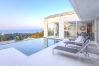 Villa in Ko Samui - Villa V3 Panoramic Sea View Escape Above Hillside