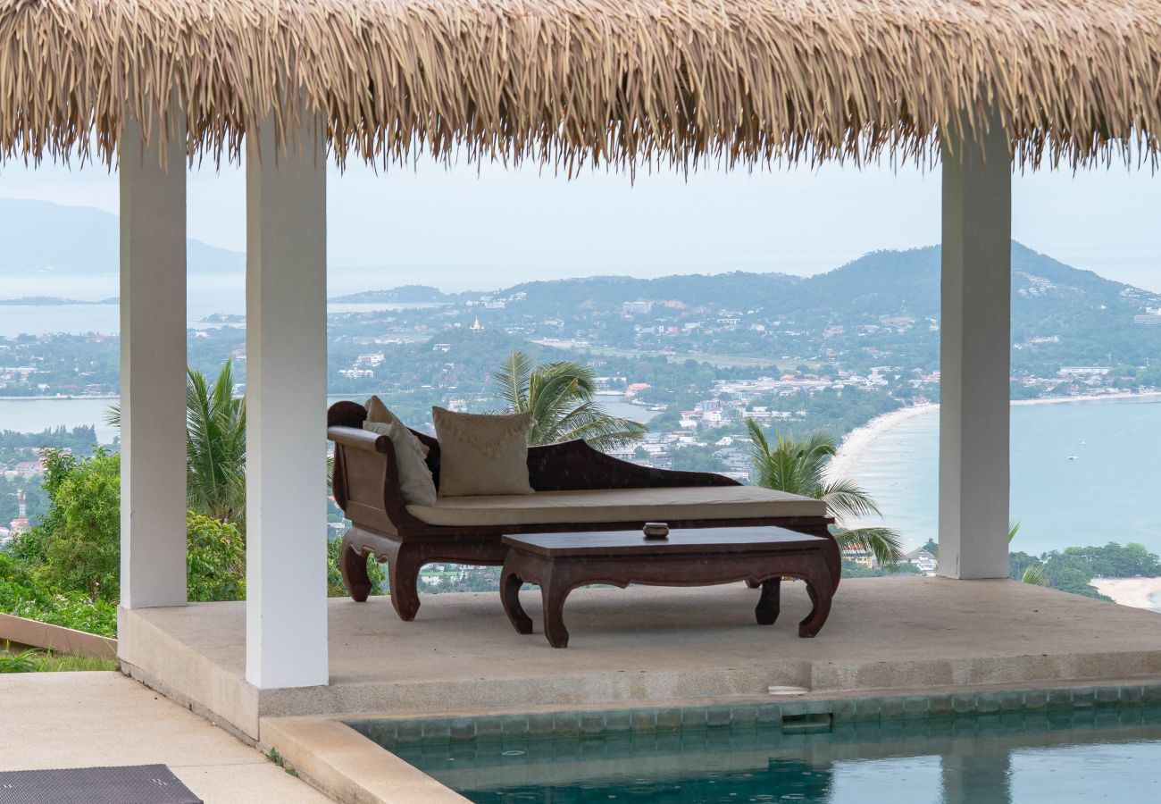 Villa in Ko Samui - Villa Formosa Tropical Bali-Style Hillside Retreat with Panoramic Sea Views