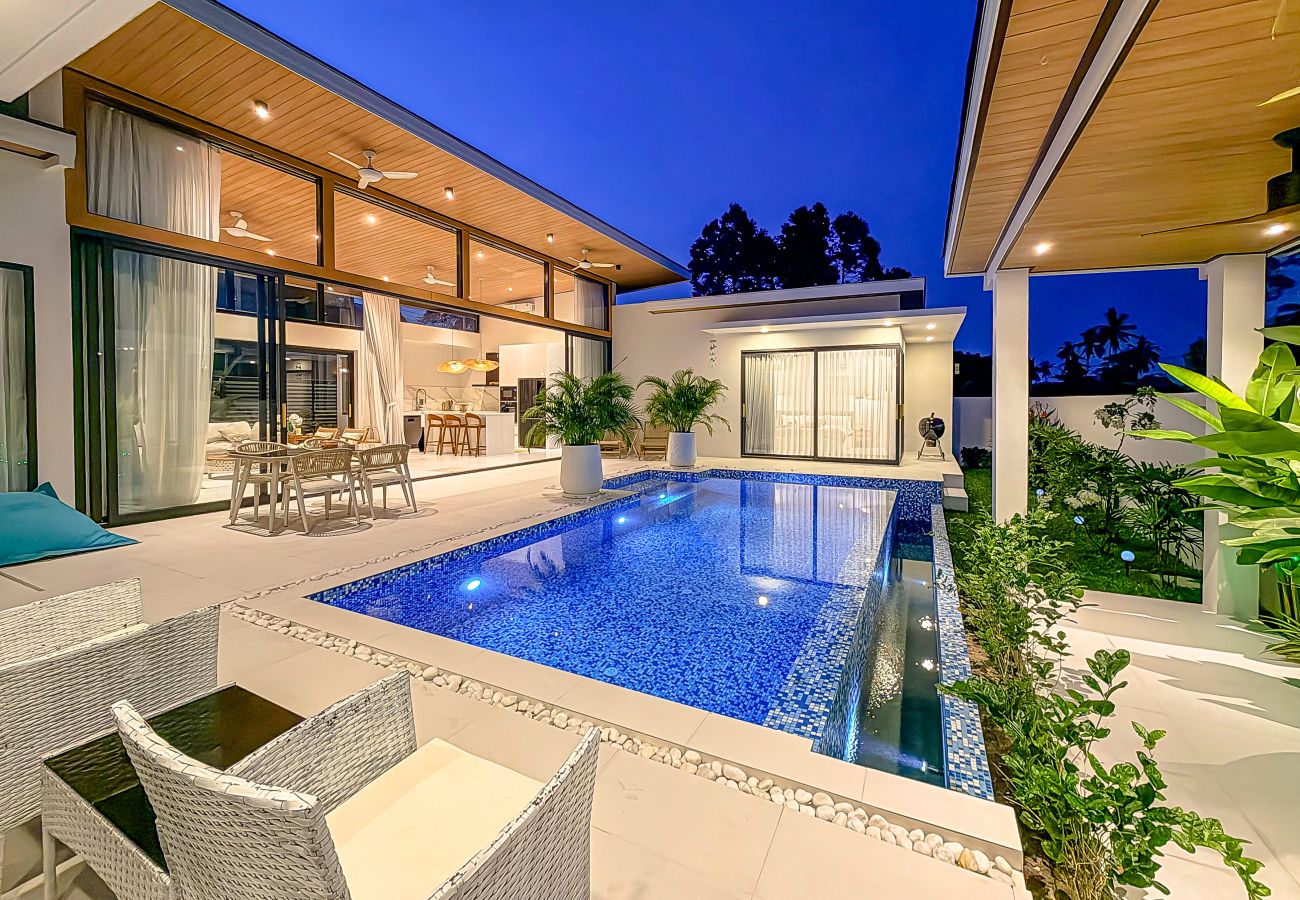 Villa in Ko Samui - WHITE HOUSE - 3 BDR - CHAWENG