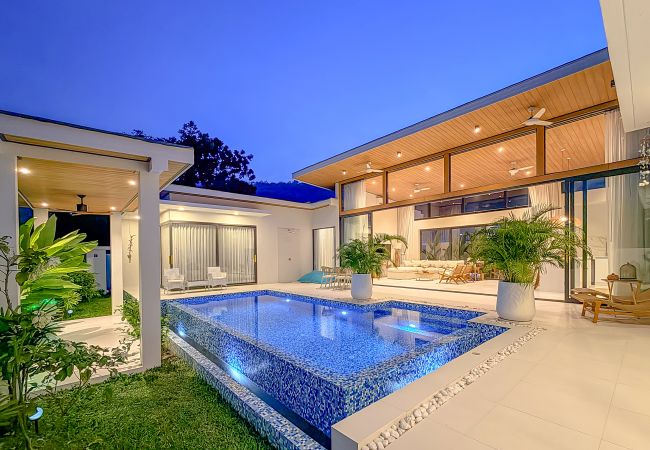 别墅 在 Ko Samui - WHITE HOUSE - 3 BDR - CHAWENG