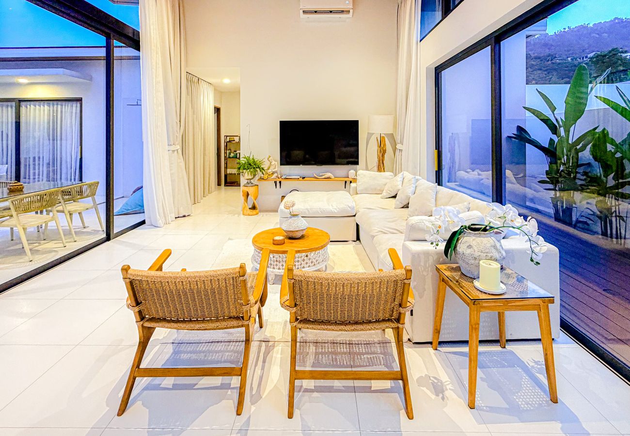 别墅 在 Ko Samui - WHITE HOUSE - 3 BDR - CHAWENG