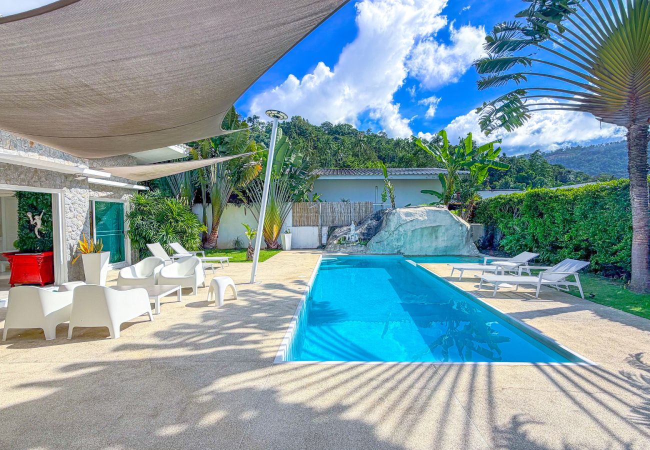 别墅 在 Ko Samui - WHITE BUDDHA - 3BDR - MAENAM